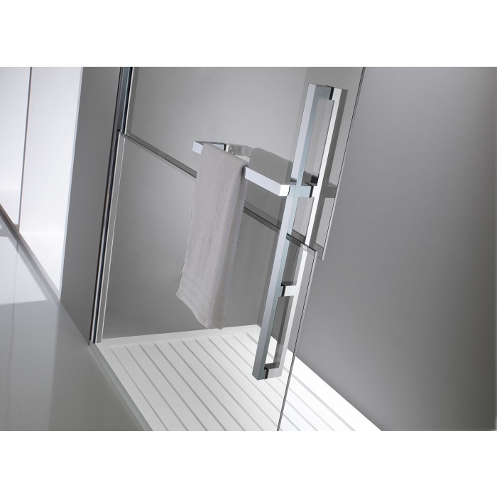 HÜPPE Duplo pure Walk-In Sondermaß 140,1 - 180 cm, Anschlag links