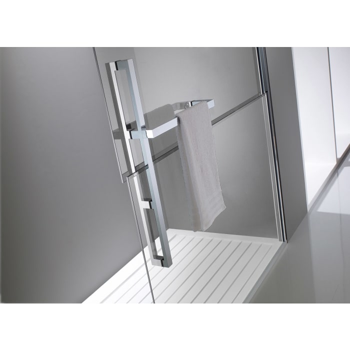 HÜPPE Duplo pure Walk-In 180 cm, Anschlag rechts