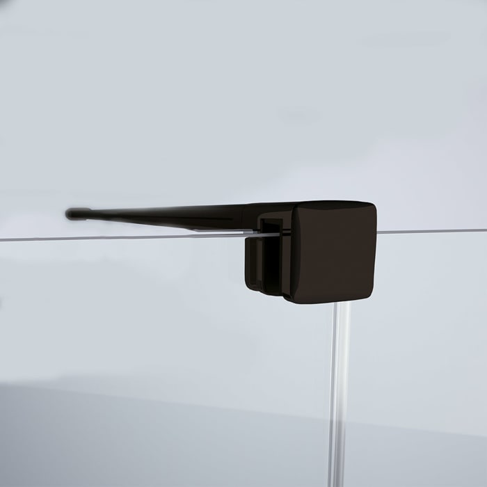 HÜPPE Select+ Walk-In Seitenwand alleinstehend 6 mm, 75 x 200 cm, mit Querbügel