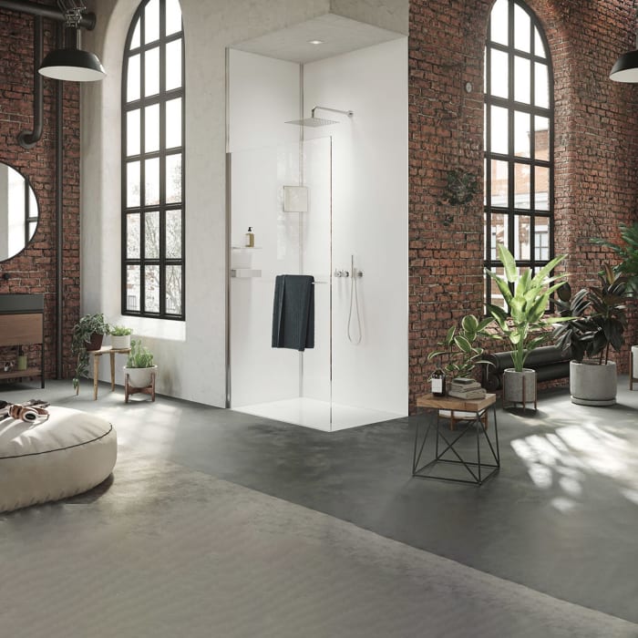 HÜPPE Select+ Walk-In Seitenwand alleinstehend 10 mm, 80 x 200 cm