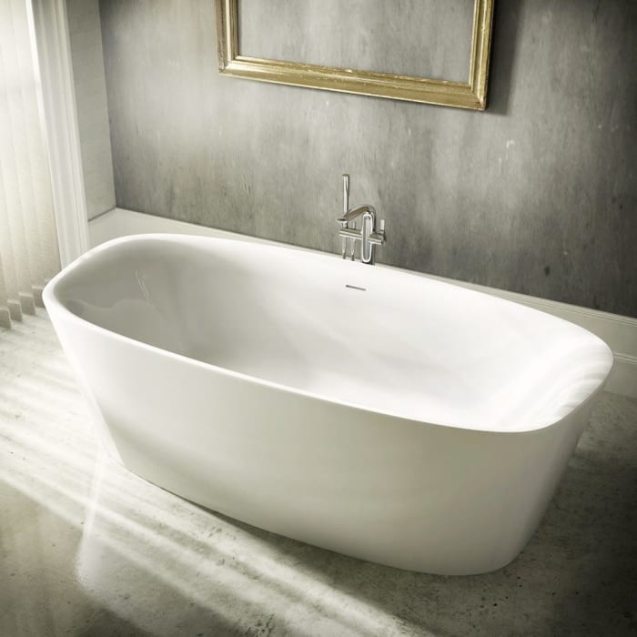 Ideal Standard Dea freistehende Körperform-Badewanne 170 x 75 cm
