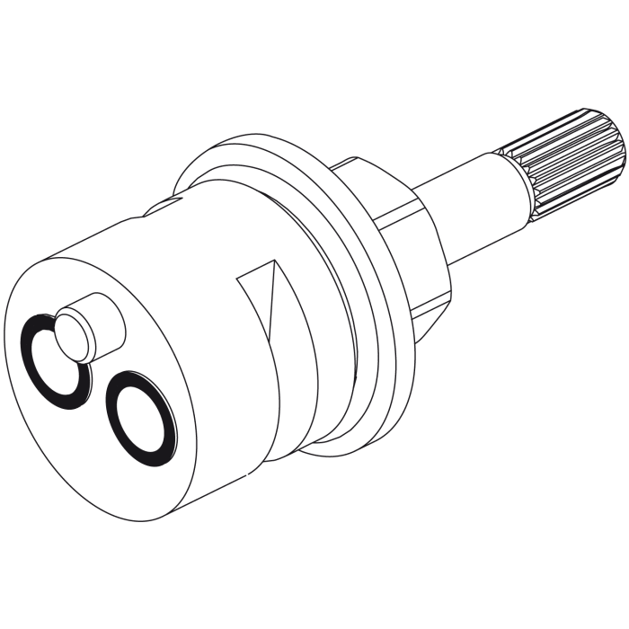 Ideal Standard Ersatz-Stop- und Umschaltventil für Aufputz Thermostate