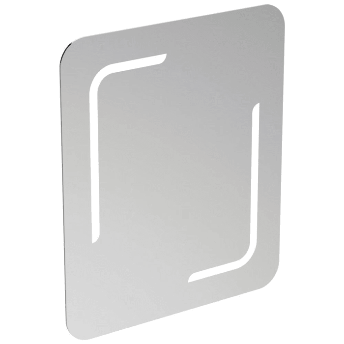 Ideal Standard Badspiegel Mirror & Light mit Beleuchtung und Ambientelicht in den Maßen 60 x 70 cm