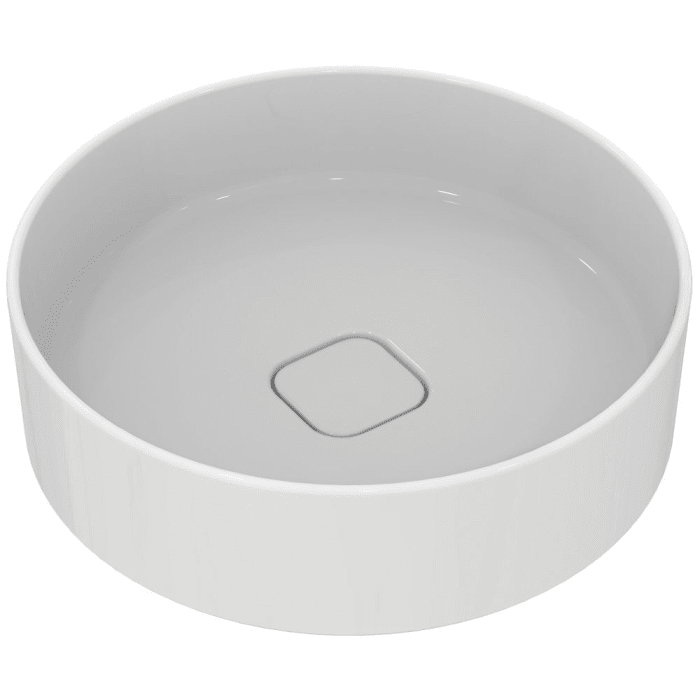 Ideal Standard Strada II Aufsatzwaschtisch Ø 45 cm ohne Hahnloch, ohne Überlauf