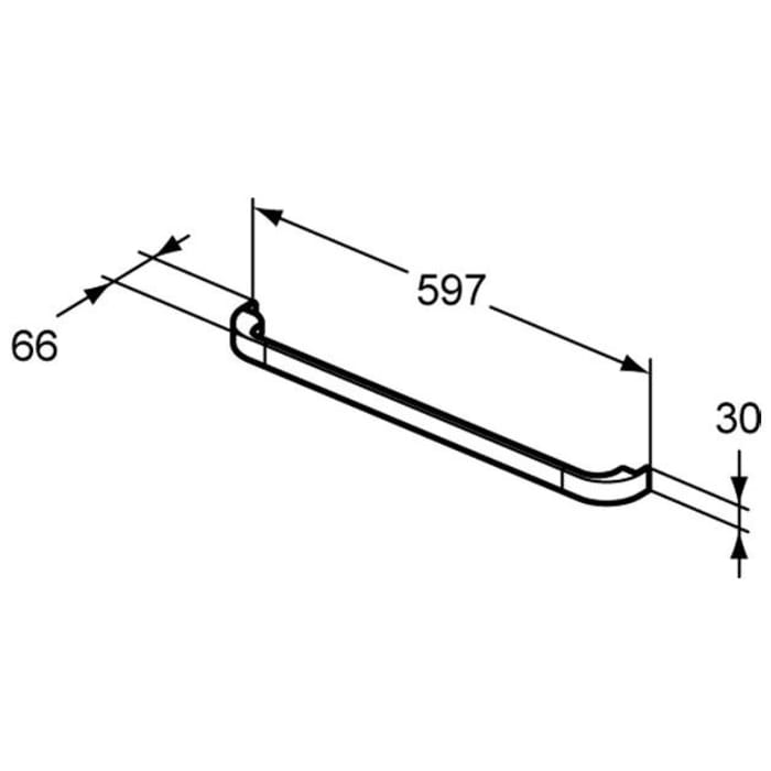 Ideal Standard Tonic II Möbelgriff 60 cm