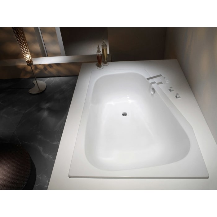 Kaldewei Plaza Duo rechts 190 Eckbadewanne mit Griffbohrung