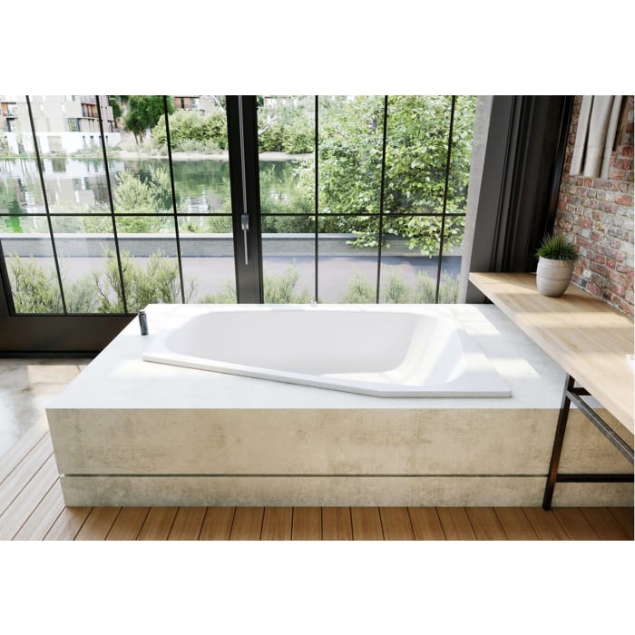 Kaldewei Plaza Duo links 192 Eckbadewanne mit Griffbohrung