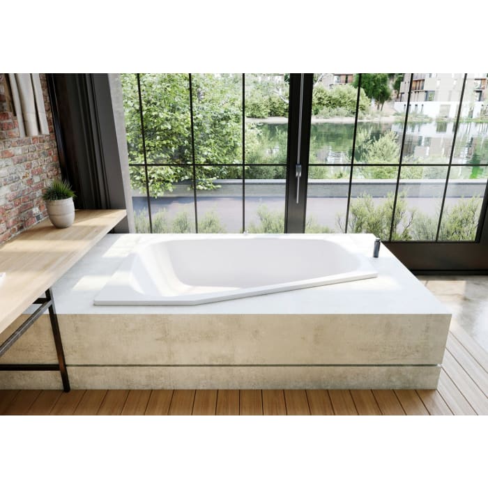 Kaldewei Plaza Duo rechts 190 Eckbadewanne mit Griffbohrung