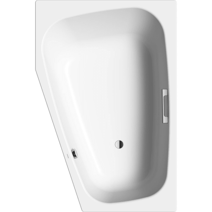 Kaldewei Plaza Duo rechts 190 Eckbadewanne mit Griffbohrung