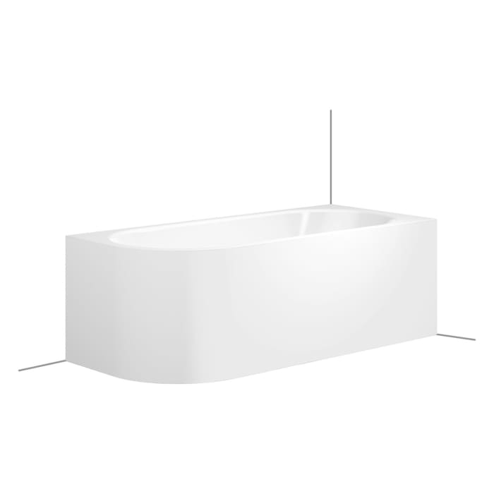 Kaldewei MEISTERSTÜCK CENTRO DUO 1 LINKS Mod. 1136-4040 Badewanne 180 x 80 cm, mit Perl-Effekt