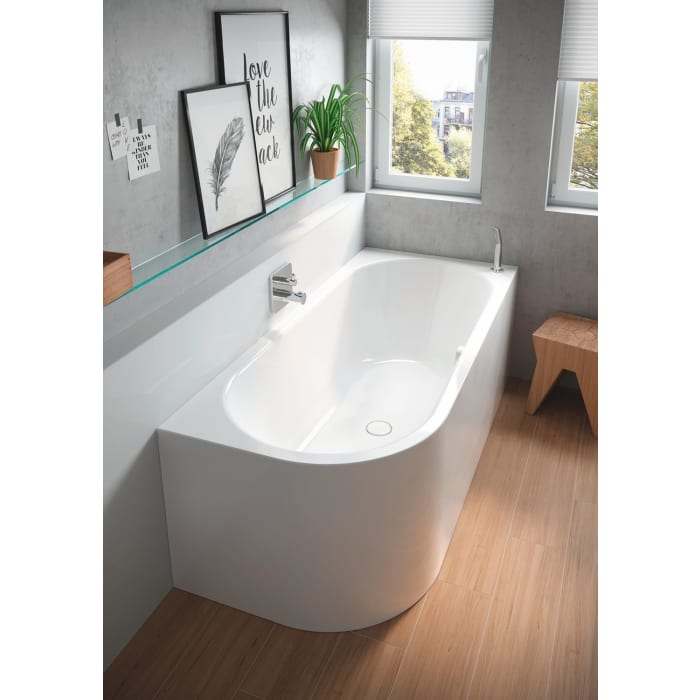 Kaldewei MEISTERSTÜCK CENTRO DUO 1 LINKS Mod. 1129-4040 Badewanne 170 x 75 cm, mit Perl-Effekt