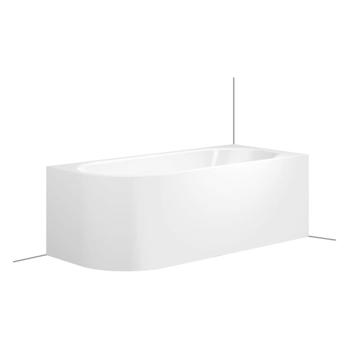 Kaldewei MEISTERSTÜCK CENTRO DUO 1 LINKS Mod. 1129-4041 Badewanne 170 x 75 cm, mit Perl-Effekt und Füllfunktion