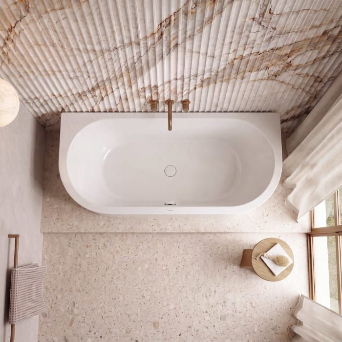 Kaldewei MEISTERSTÜCK CENTRO DUO 2 Mod. 1135-4040 Badewanne 180 x 80 cm, mit Perl-Effekt