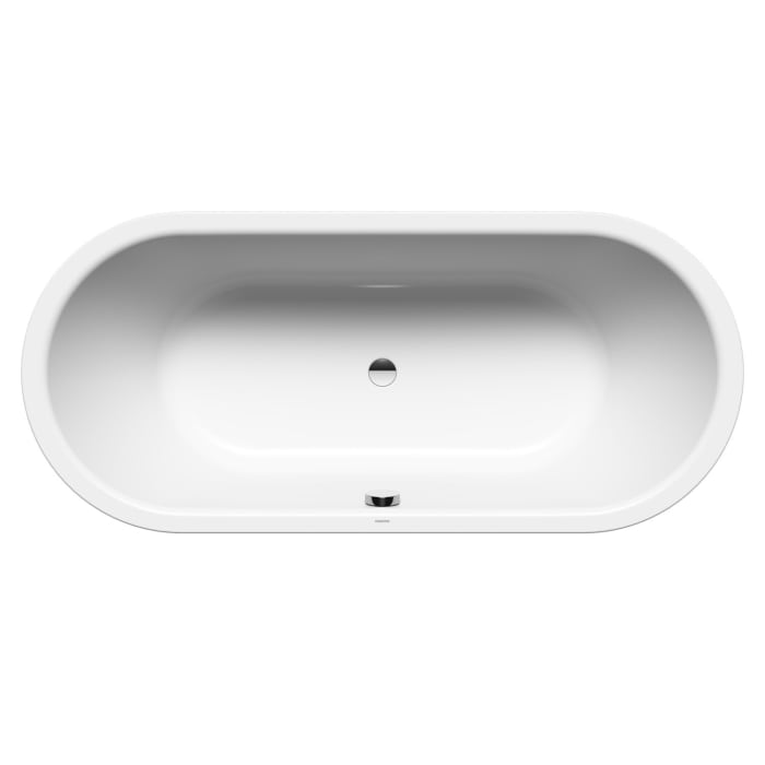 Kaldewei MEISTERSTÜCK CLASSIC DUO OVAL Mod. 1111-4012 Badewanne 180 x 80 cm, mit Füllfunktion und Garnitur KA 4012