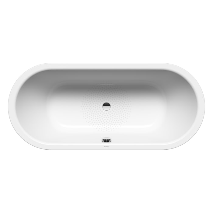 Kaldewei Classic Duo Oval 113 Badewanne 170 x 75 cm mit Perl-Effekt und Antislip