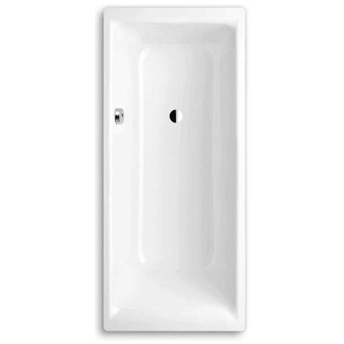 Kaldewei PURO 656 Badewanne 170 x 75 cm mit seitlichem Überlauf links und Spektrallicht