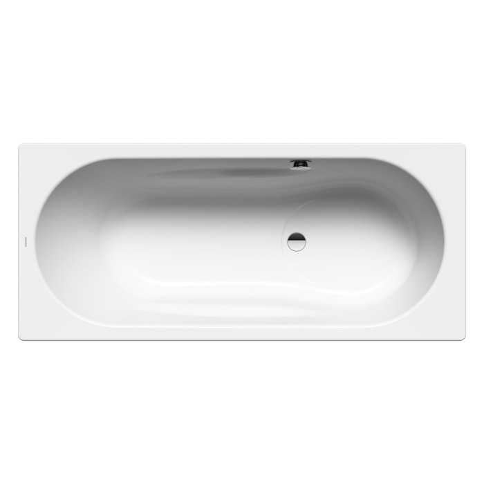 Kaldewei Vaio Set 954 Badewanne 170 x 75 cm mit gegenüberliegendem Überlauf