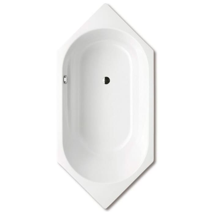 Kaldewei Vaio 6 Sechseckbadewanne 958 Überlaufloch gegenüberliegend