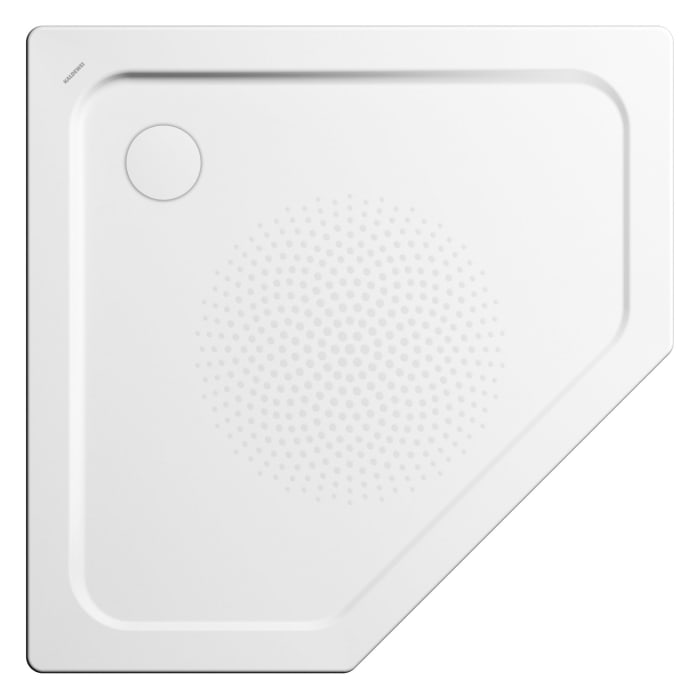 Kaldewei Cornezza 672-1 Fünfeck-Duschwanne 100 x 100 x 2,5 cm mit Antislip