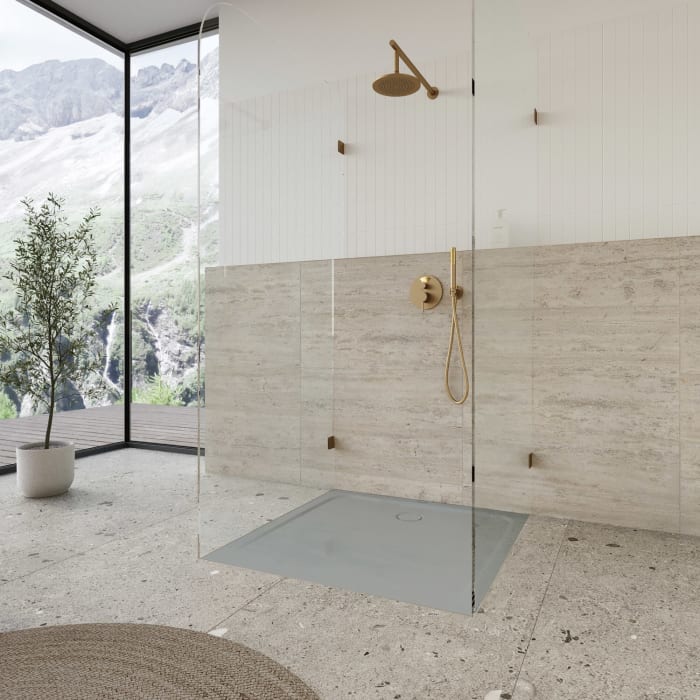 Kaldewei CAYONOPLAN 2258-1 Duschwanne 100 x 100 cm, mit Perl-Effekt