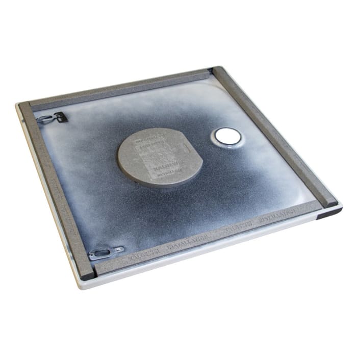 Kaldewei CAYONOPLAN 2261-5 Duschwanne 75 x 120 cm, mit Secure Plus, inkl. Wannenträger extraflach