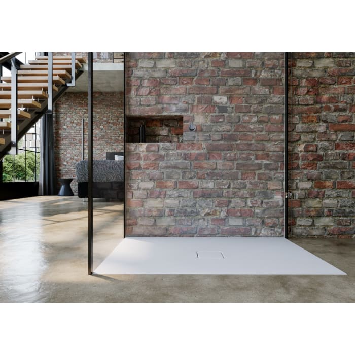 Kaldewei CONOFLAT 863-2 Duschwanne 90 x 170 cm mit Secure Plus, inkl. Wannenträger