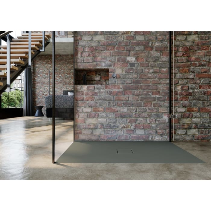 Kaldewei CONOFLAT 864-2 Duschwanne 100 x 170 cm mit Secure Plus, inkl. Wannenträger