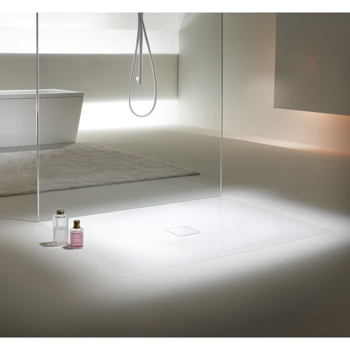 Kaldewei CONOFLAT 855-5 Duschwanne 80 x 150 cm mit Secure Plus, inkl. Wannenträger extraflach