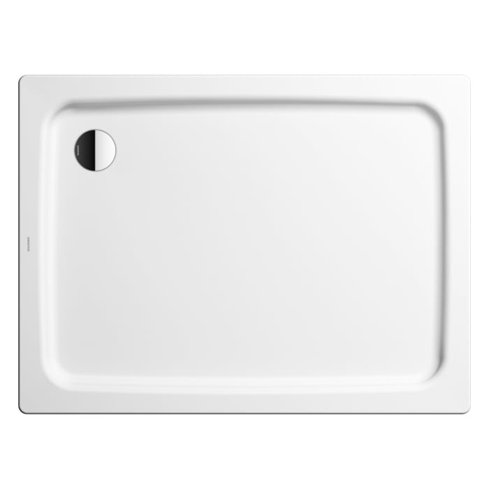 Kaldewei Duschplan 420-2 Duschwanne 90 x 120 x 6,5 cm mit Perl-Effekt und Wannenträger