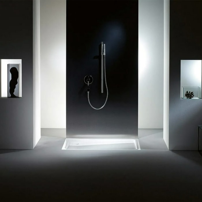 Kaldewei Duschplan 420-1 Duschwanne 90 x 120 x 6,5 cm mit Antislip