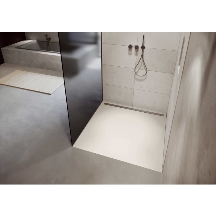 Kaldewei NEXSYS 2613 Duschfläche mit Ablaufrinne 80 x 100 cm