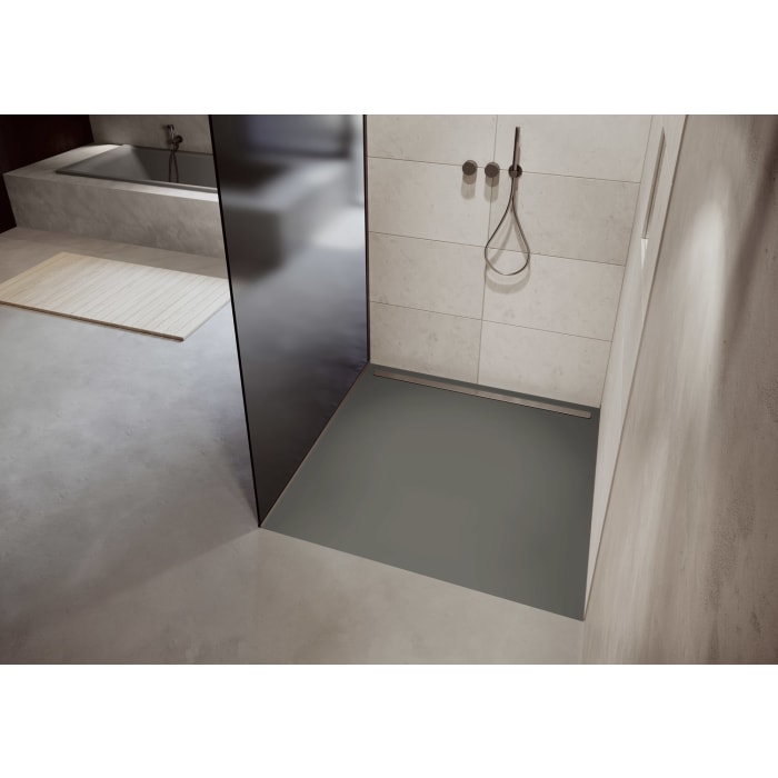 Kaldewei NEXSYS 2613 Duschfläche mit Ablaufrinne 80 x 100 cm