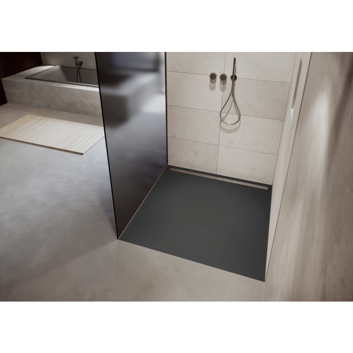 Kaldewei NEXSYS 2621 Duschfläche mit Ablaufrinne 90 x 130 cm