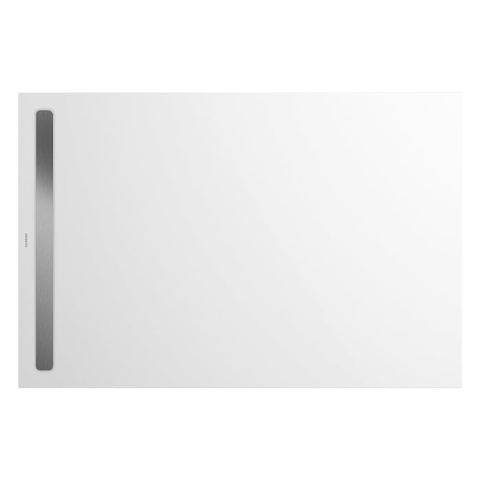 Kaldewei NEXSYS 2613 Duschfläche mit Ablaufrinne 80 x 100 cm, mit Perl-Effekt