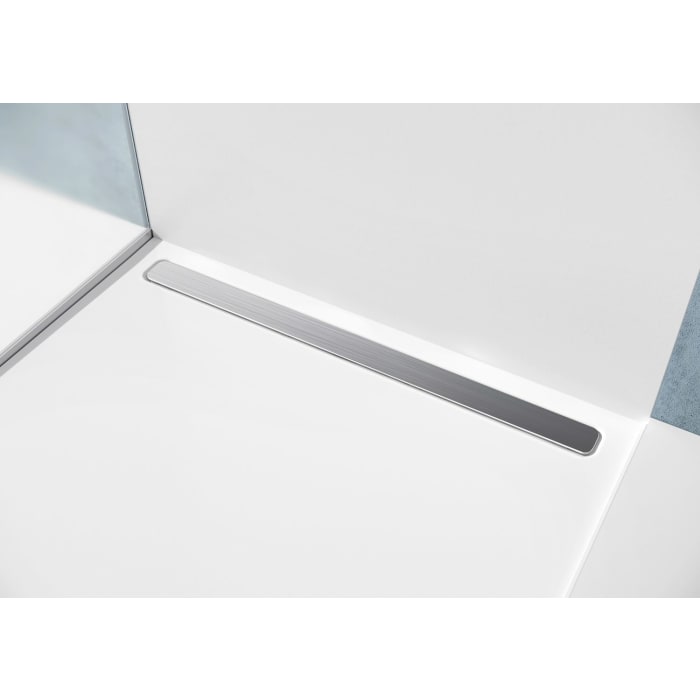 Kaldewei NEXSYS Duschfläche mit Ablaufrinne und Secure Plus 90 x 100 cm