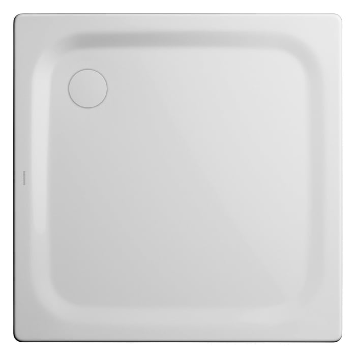 Kaldewei SUPERPLAN CLASSIC 390-2 Duschwanne 90 x 90 cm mit Perl-Effekt, inkl. Wannenträger