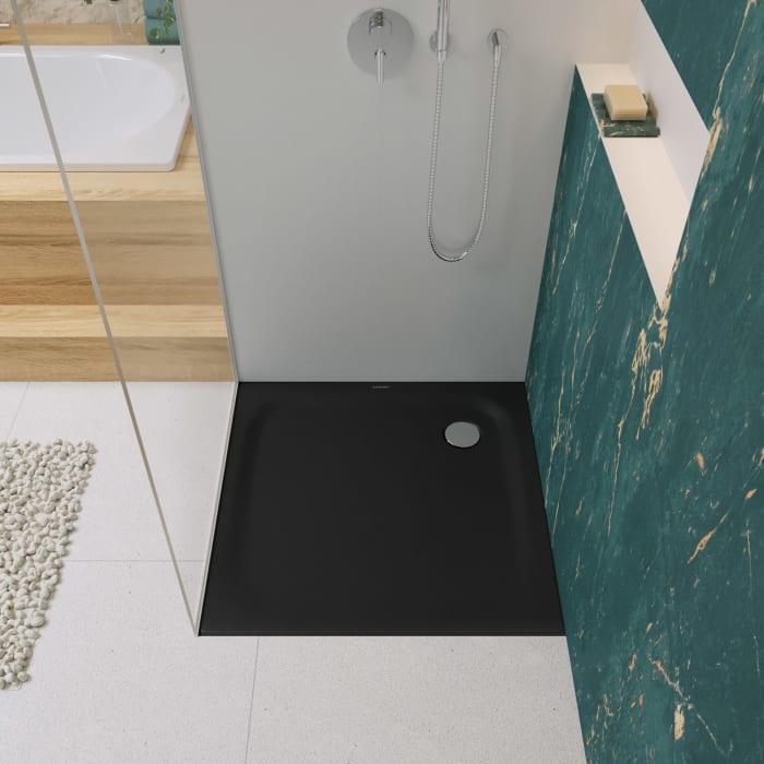 Kaldewei SUPERPLAN CLASSIC 399-2 Duschwanne 120 x 120 cm mit Secure Plus, inkl. Wannenträger