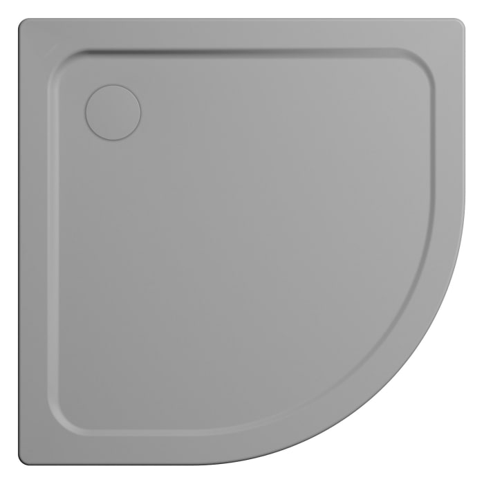 Kaldewei Arrondo 870-2 Viertelkreis-Duschwanne 90 x 90 x 2,5 cm mit Wannenträger