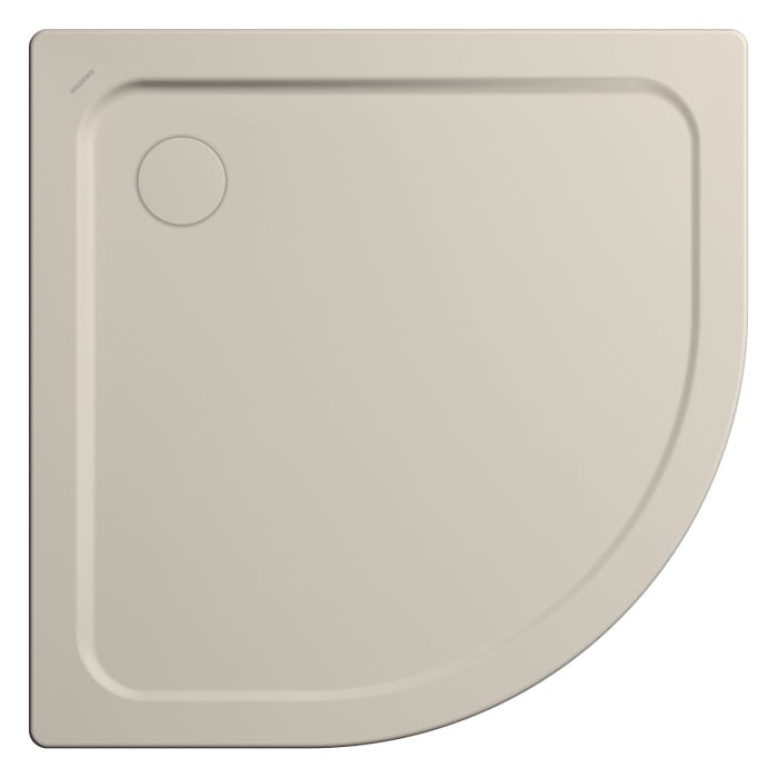 Kaldewei Arrondo 870-2 Viertelkreis-Duschwanne 90 x 90 x 2,5 cm mit Wannenträger