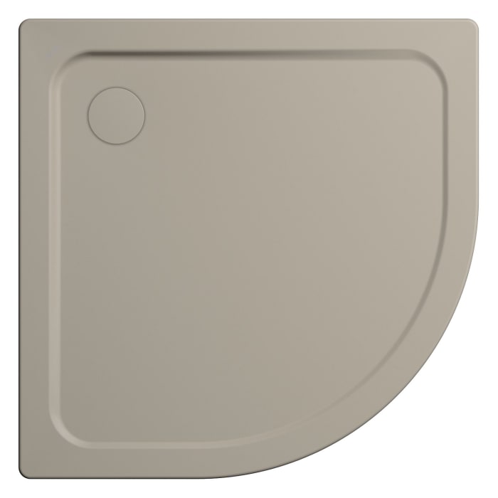 Kaldewei Arrondo 870-2 Viertelkreis-Duschwanne 90 x 90 x 2,5 cm mit Wannenträger