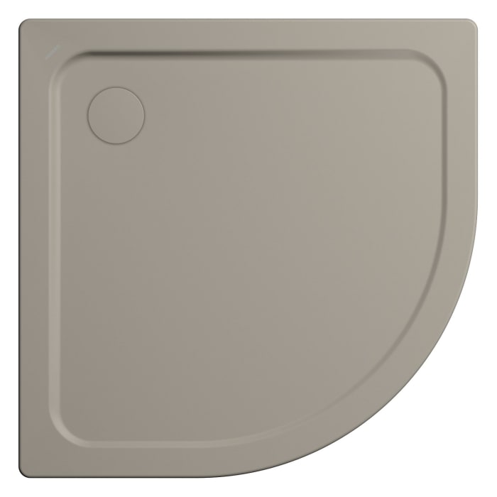 Kaldewei Arrondo 870-2 Viertelkreis-Duschwanne 90 x 90 x 2,5 cm mit Wannenträger