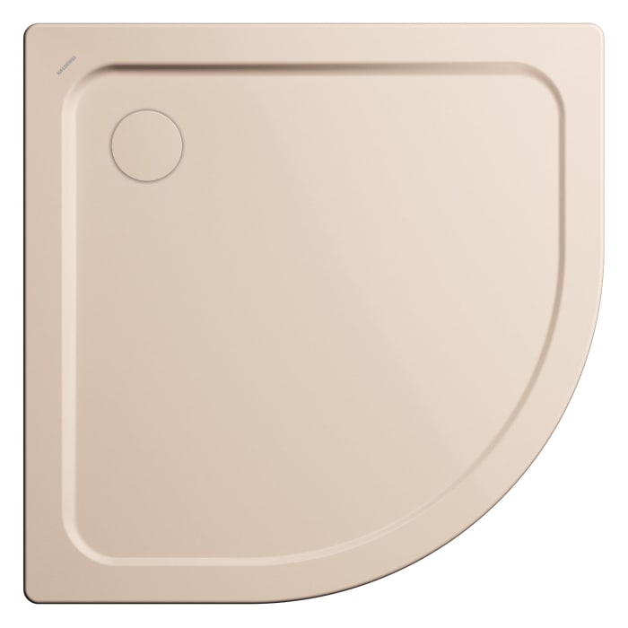 Kaldewei Arrondo 870-2 Viertelkreis-Duschwanne 90 x 90 x 2,5 cm mit Wannenträger