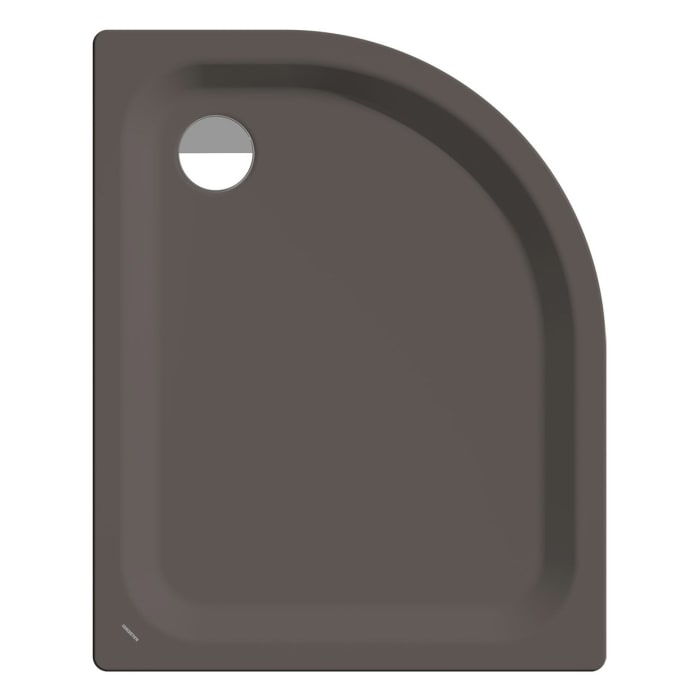Kaldewei Zirkon 502-2 Viertelkreis-Duschwanne 75 x 90 x 3,5 cm mit Wannenträger