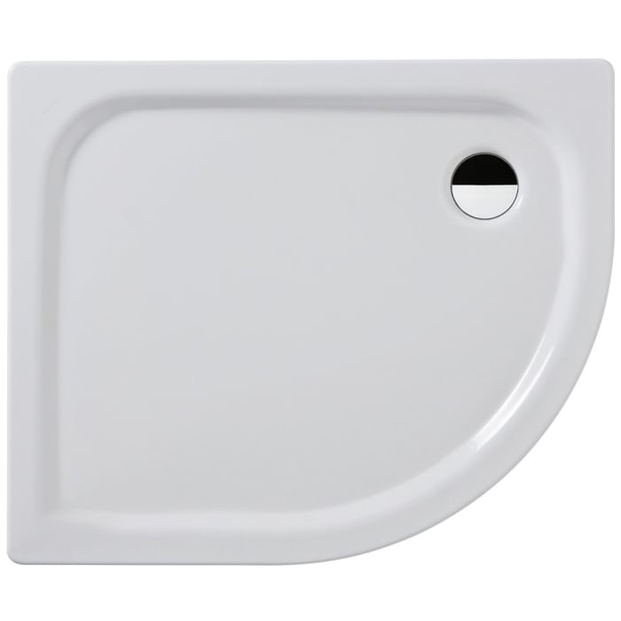 Kaldewei Zirkon 502-1 Viertelkreis-Duschwanne 75 x 90 x 3,5 cm