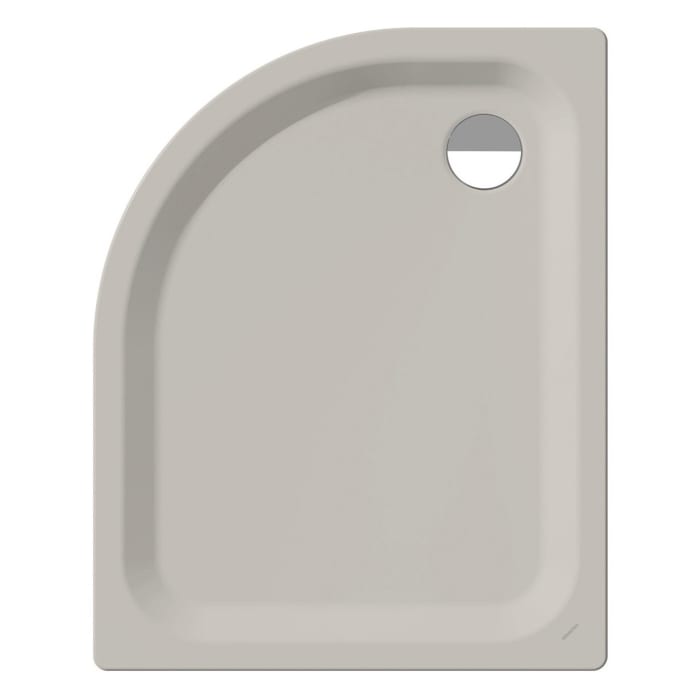 Kaldewei Zirkon 603-2 Viertelkreis-Duschwanne 90 x 80 x 3,5 cm mit Wannenträger