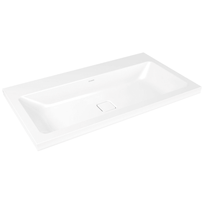 Kaldewei CONO Aufsatzwaschtisch 3084 ohne Hahnlochbohrung, 90 cm