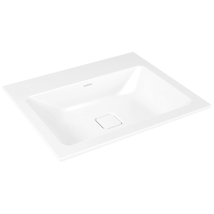 Kaldewei CONO Einbauwaschtisch 3080 ohne Hahnlochbohrung, 60 cm