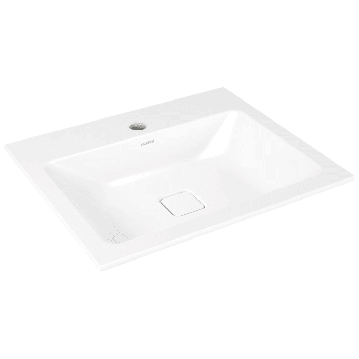 Kaldewei CONO Einbauwaschtisch 3080 mit 1 Hahnlochbohrung, 60 cm
