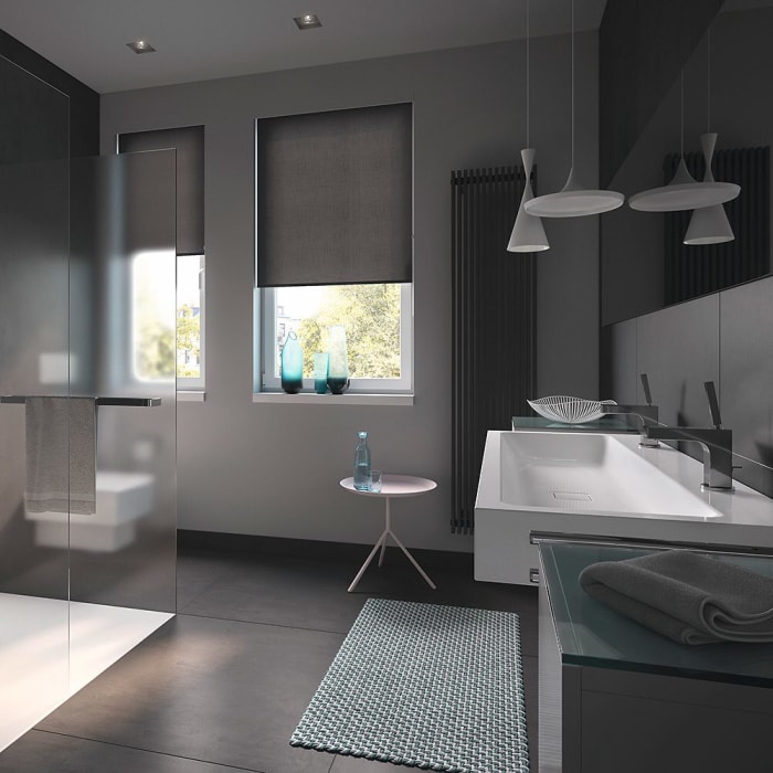 Kaldewei CONO Wandwaschtisch 3091 2 x 1 Hahnlochbohrung, 120 cm