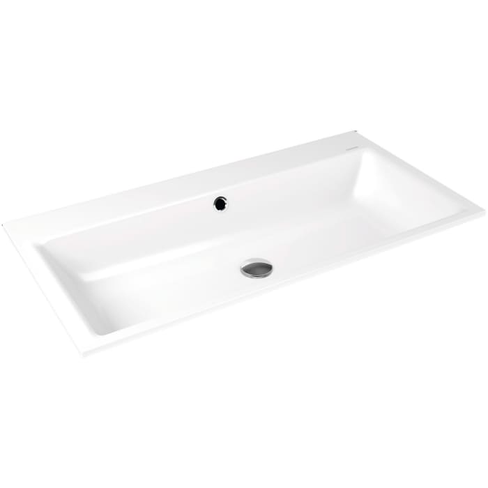 Kaldewei PURO Einbauwaschtisch 3152 ohne Hahnlochbohrung, 90 cm